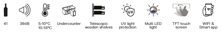 WiFi connectivity and smart app control